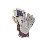 RĘKAWICE WZMACNIANE SKÓRĄ BYDLĘCĄ