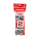 SYSTEM POZIOMUJĄCY PRO-SP600 2 MM KLIPSY 100 SZT.