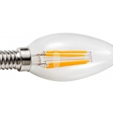 ŻARÓWKA LED FILAMENT ŚWIECOWA E14 3,9W